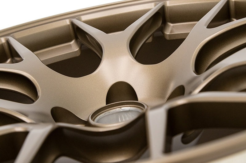 Apex Race Parts EC-7R Forged Satin Bronze 17x9.5 +40 5x100 (Single Wheel) - 2013-2024 Subaru BRZ / Scion FR-S / Toyota GR86 / 2014-2018 Subaru Forester