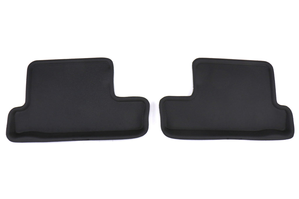 3D MAXpider Heavy Duty All Weather Floor Mats (Black) - Second Row - 2013-2016 Scion FR-S / 2013-2020 Subaru BRZ / 2017-2020 Toyota 86