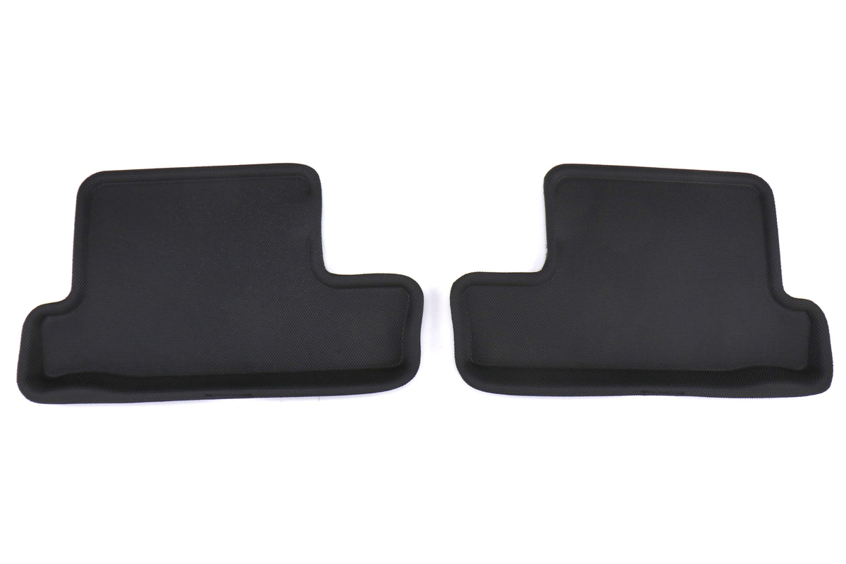 3D MAXpider Heavy Duty All Weather Floor Mats (Black) - Second Row - 2013-2016 Scion FR-S / 2013-2020 Subaru BRZ / 2017-2020 Toyota 86