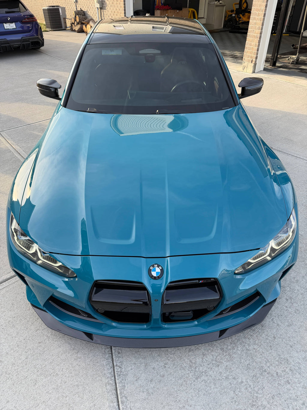 G8X Dry Carbon Fiber V3 Front Splitter