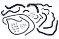 HPS Black Reinforced Silicone Radiator + Heater Hose Kit Coolant Mazda 10-13 Mazdaspeed 3 2.3L Turbo