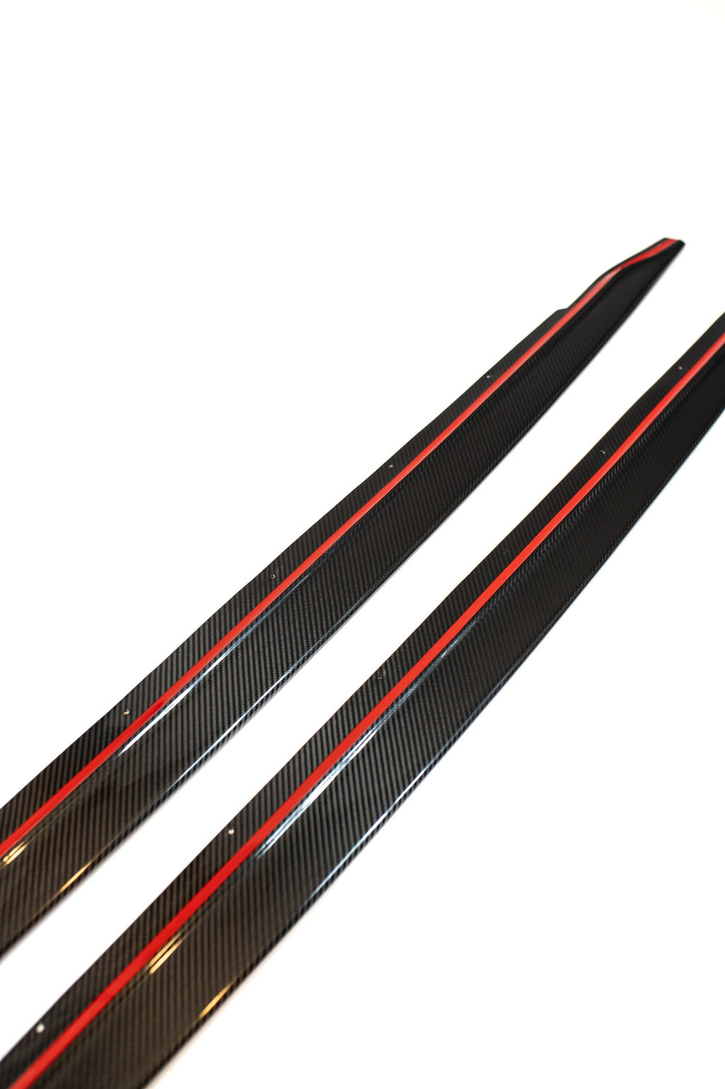 G8X Dry Carbon Fiber Side Skirt Extensions