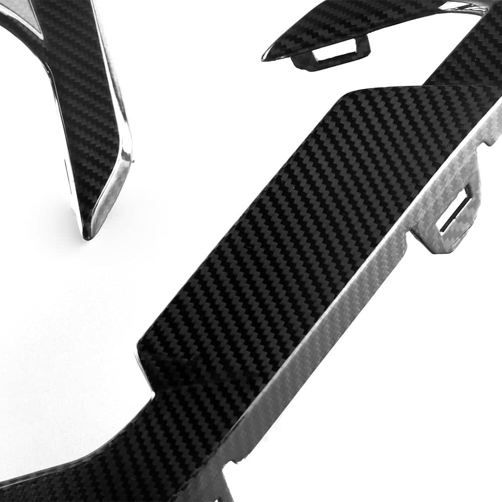X6M F96 LCI Style Dry Carbon Fiber Side Fender Trim