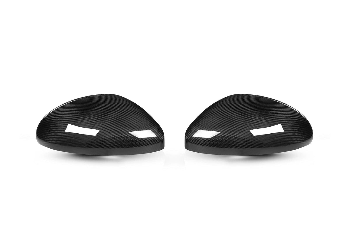 718 982 OEM Style Dry Carbon Fiber Mirror Cap LHD