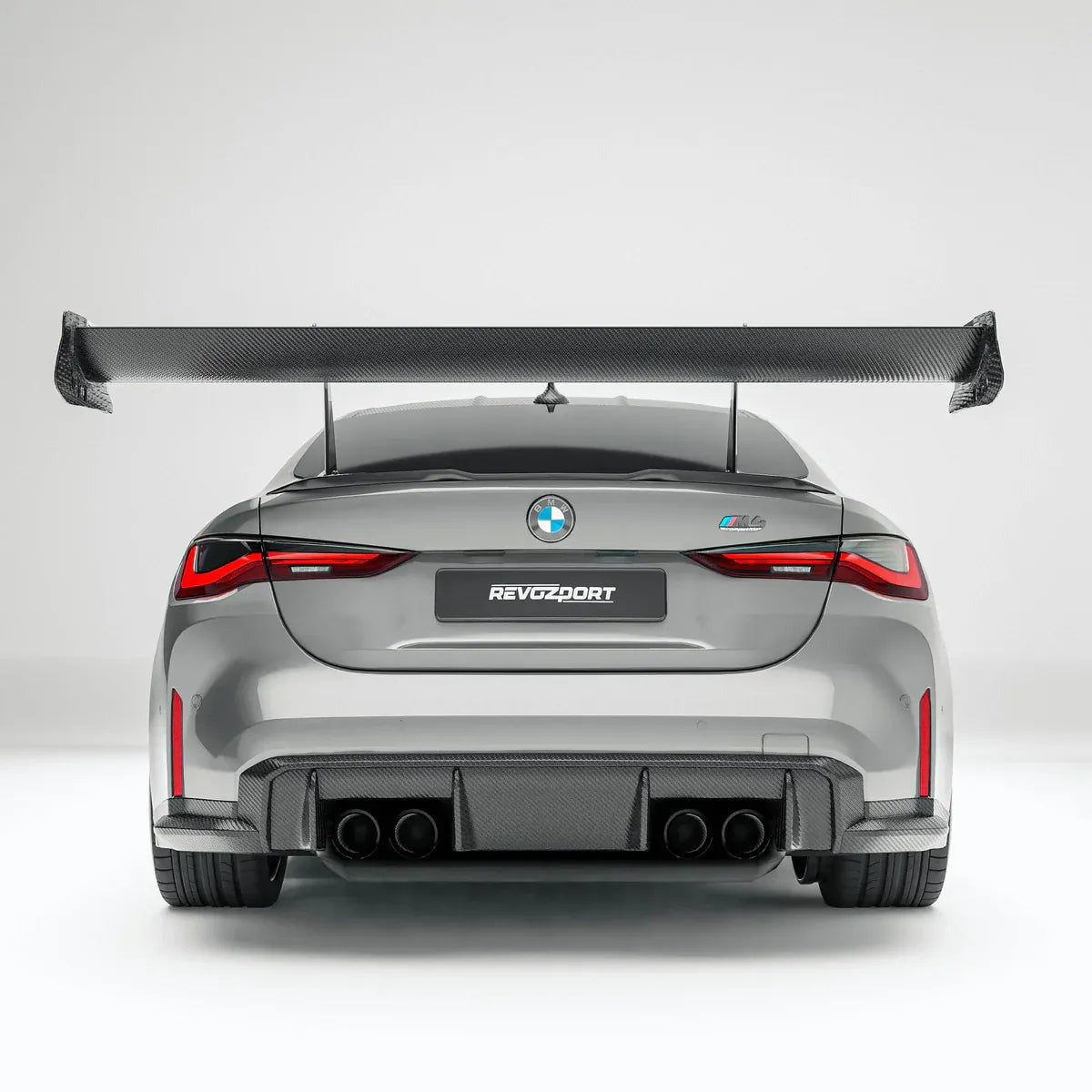 Revozport Carbon Fiber Rear Wing Spoiler - BMW / G22 / G82 / 4 Series / M4