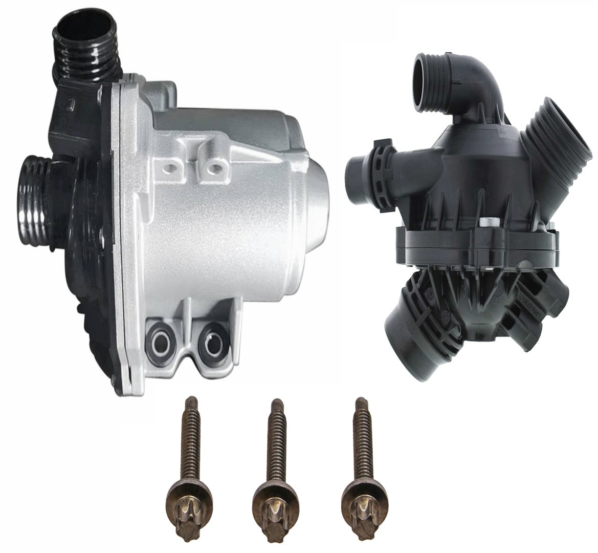 BMW E70 X5 3.0si & xDrive30i W/ Adaptive Drive or 4Zone Electric Water Pump Kit By RhineWerks 11519894484