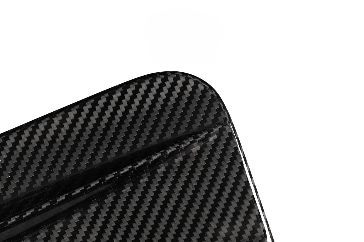 G08i iX3 SQ Style Dry Carbon Electric Charge Cover