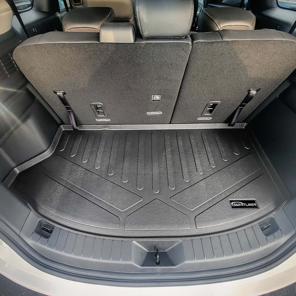 SMARTLINER Floor Liners for 2024-2026 Mazda CX-90 (Only Fits 2nd Row Bucket Seats With Center Console)
