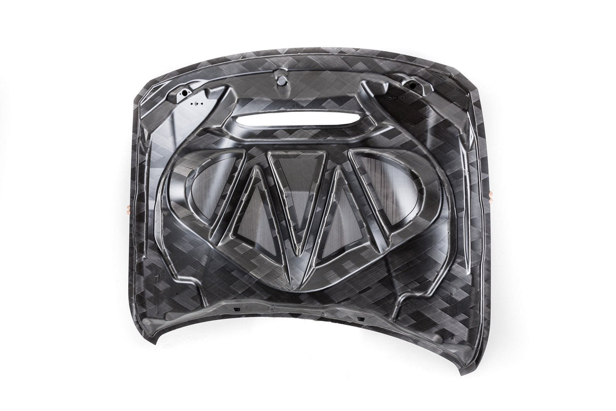 Krass Tecknik V2 GTS Hood Wide Panel Carbon Fiber