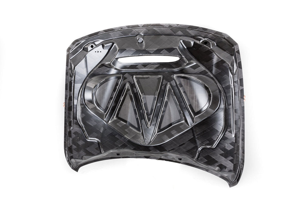 Krass Tecknik V2 GTS Hood Wide Panel Carbon Fiber