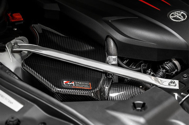 AWE S-FLO Carbon Intake Lid - 2020-2024 Toyota GR Supra