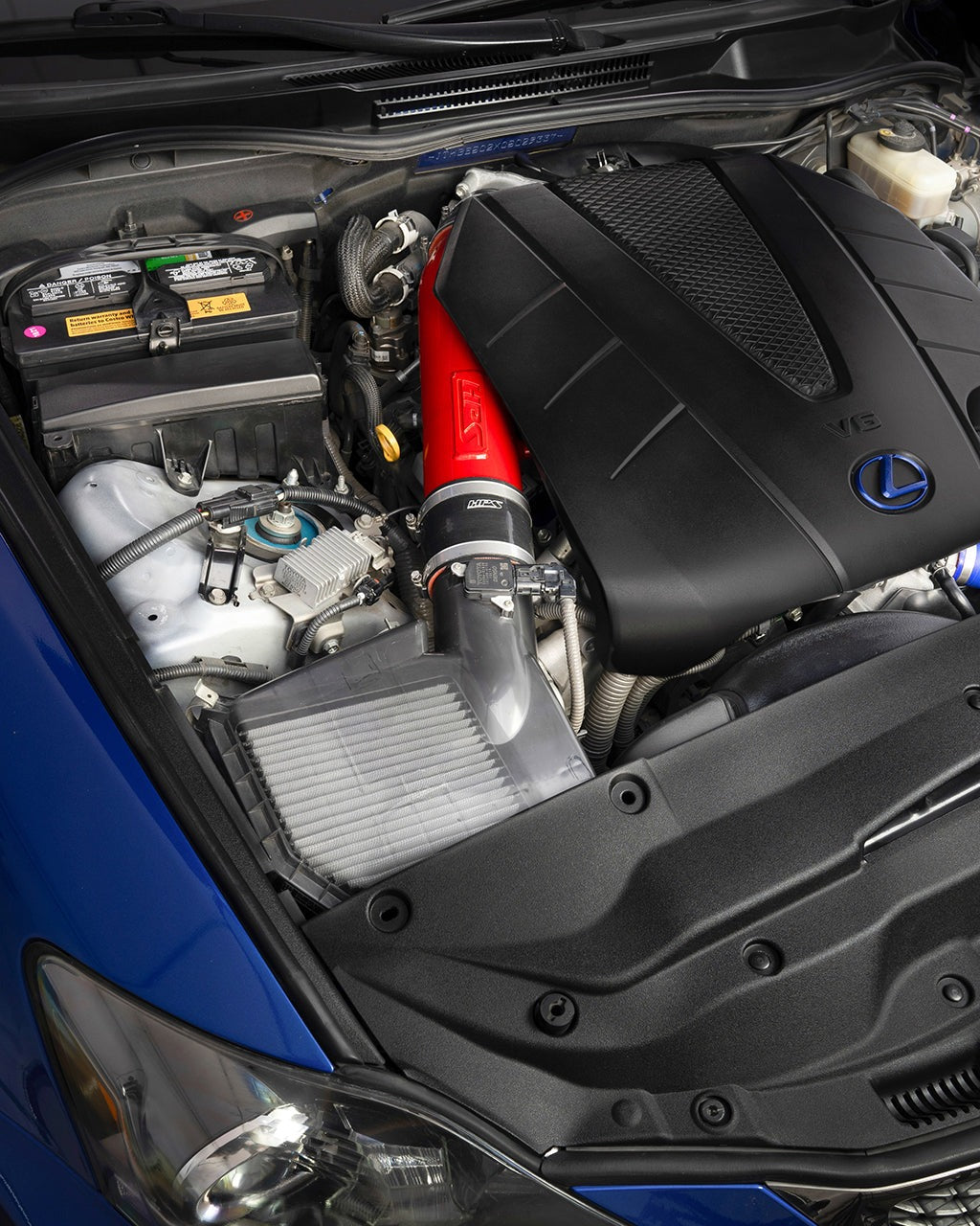 HPS Performance Air Intake System 2006-2013 Lexus IS350 3.5L V6, 827-710