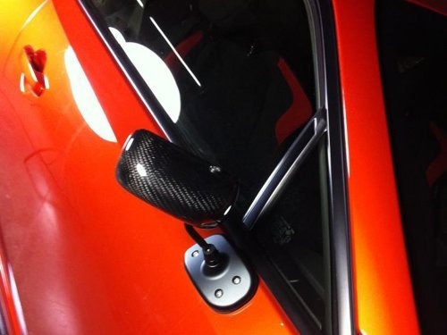 APR Performance Carbon Fiber Mirrors Formula GT3 Black Base - 2013-2021 Scion FR-S / Subaru BRZ / Toyota 86
