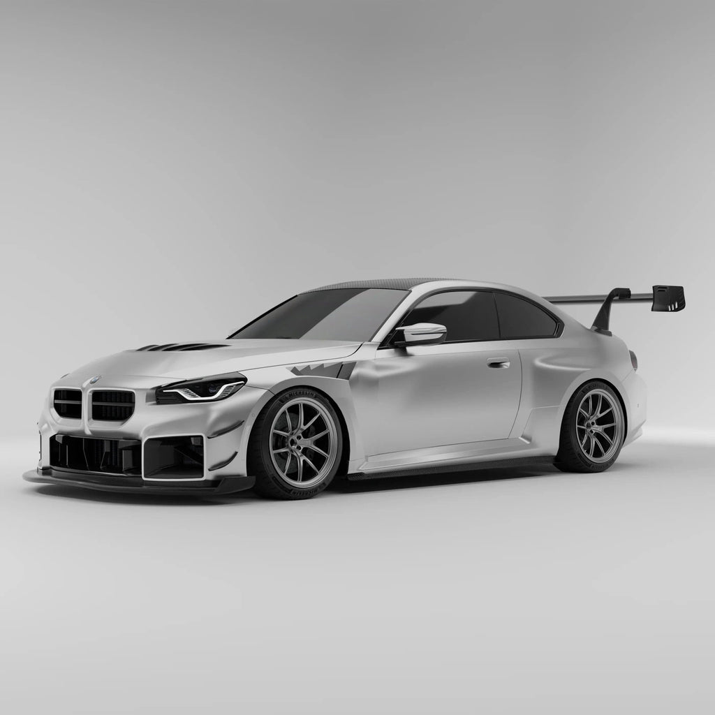 Revozport Carbon Fiber Front Air Dam for BMW G87 M2