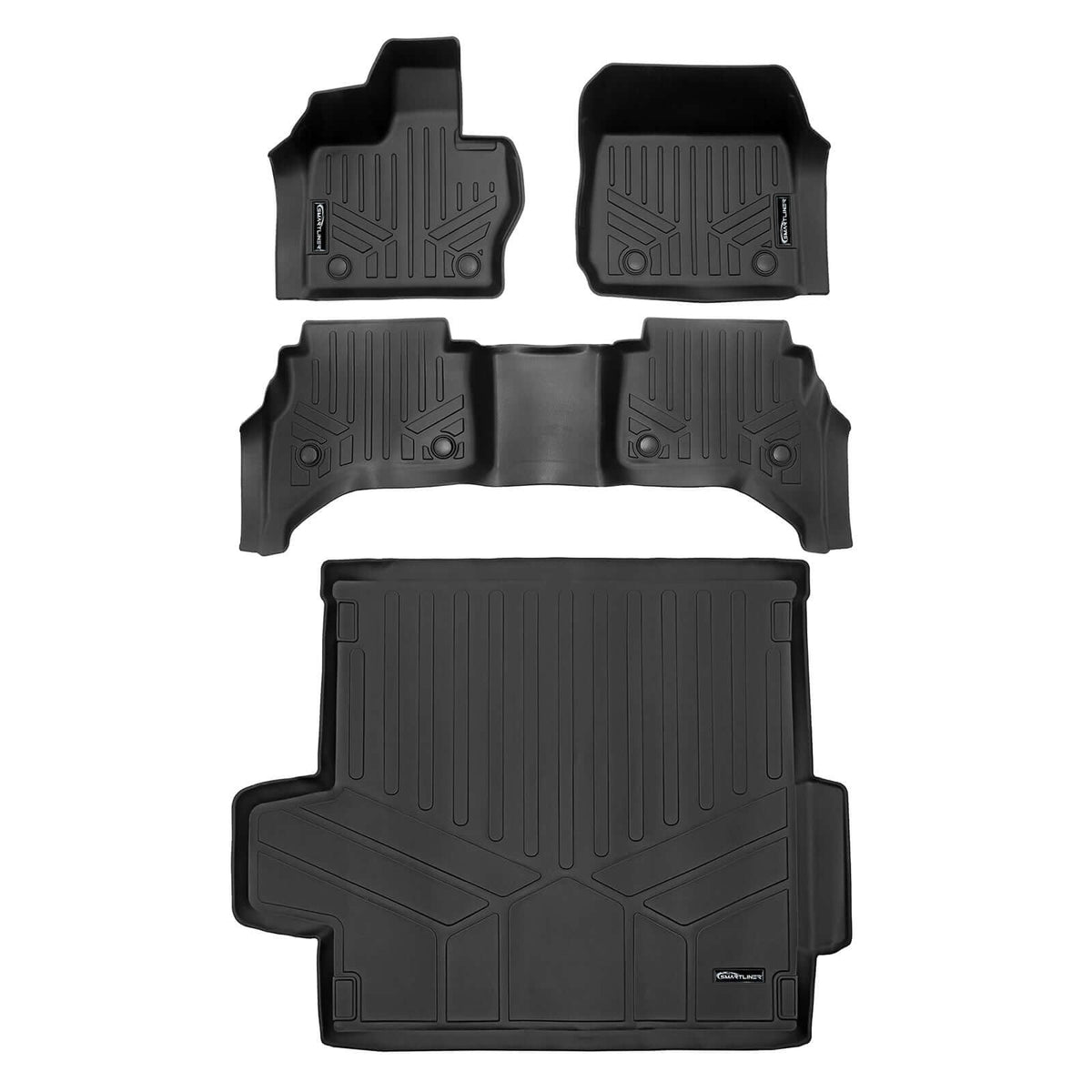 SMARTLINER Floor Liners for 2022-2026 Land Rover | Range Rover 5th Generation SWB (Standard Wheel Base) without executive class rear seats