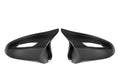 M2/M3/M4 F8x OEM Style Dry Carbon Fiber Mirror Cover LHD Replacements