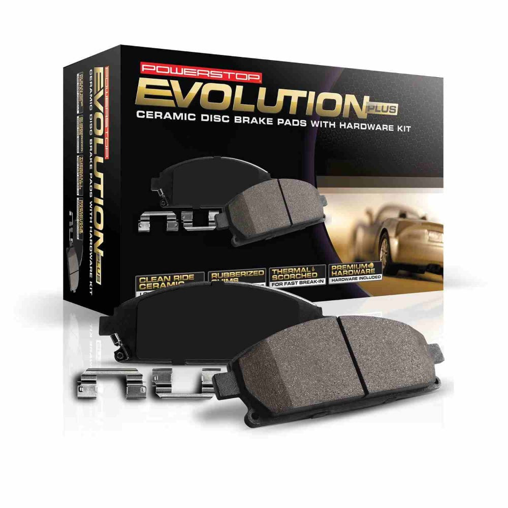 BMW E38 7-Series Front Ceramic Brake Pads By PowerStop 34116761252