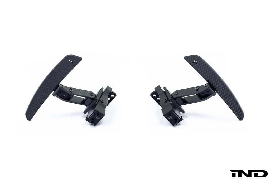 JQ Werks / MadTrace Porsche Clubsport Magnetic Shift Paddle Set - Carbon