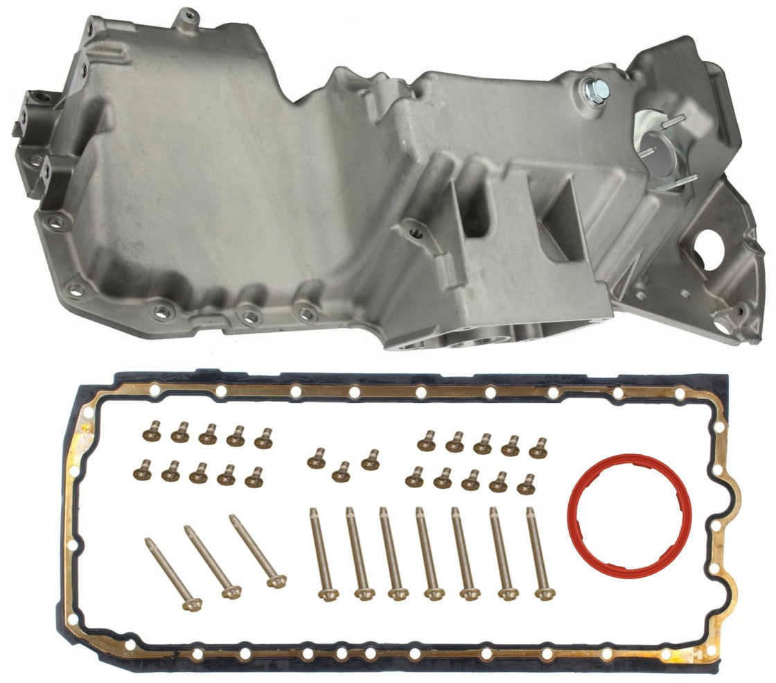 BMW E70 X5 xDrive35i Engine Oil Pan Kit By Vaico-Uro 11137629210
