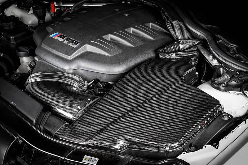 Eventuri BMW E9X M3 (S65) Black Carbon Airbox Lid - Gloss