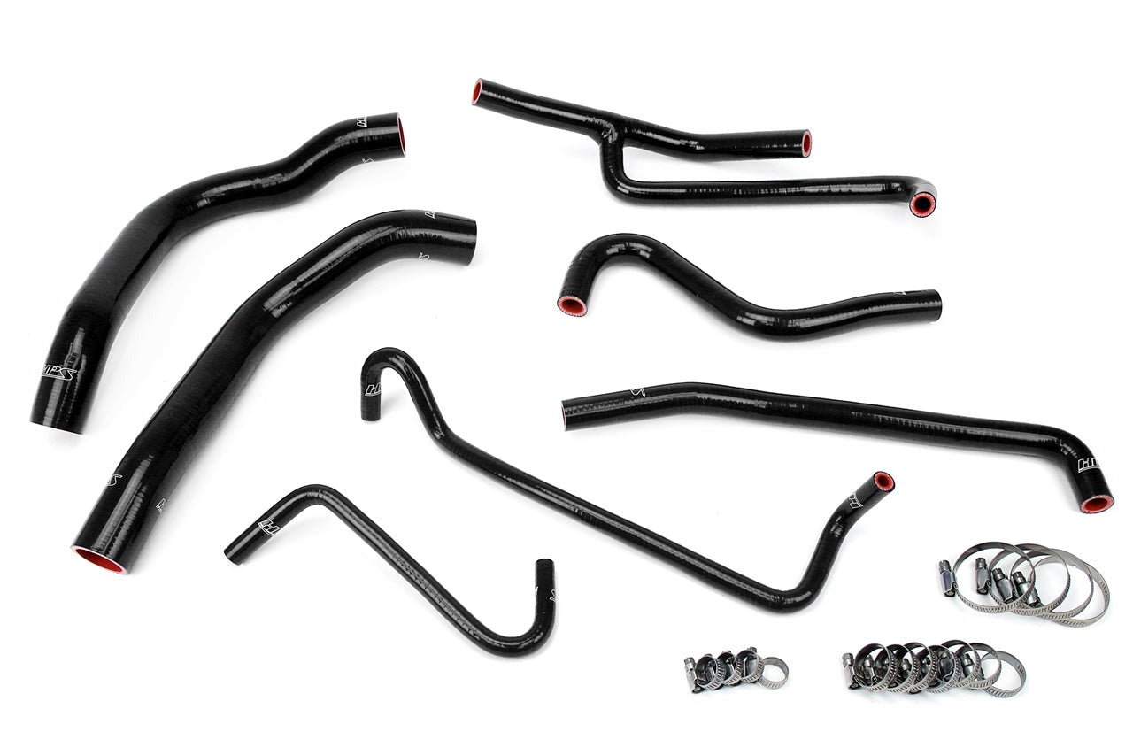HPS Silicone Radiator + Heater Coolant Hose Kit Ford 2011-2014 Mustang 3.7L V6, 57-1330