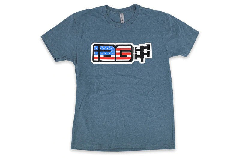 IAG Performance IAG USA Boxer Logo T-Shirt / Indigo / Size - Small