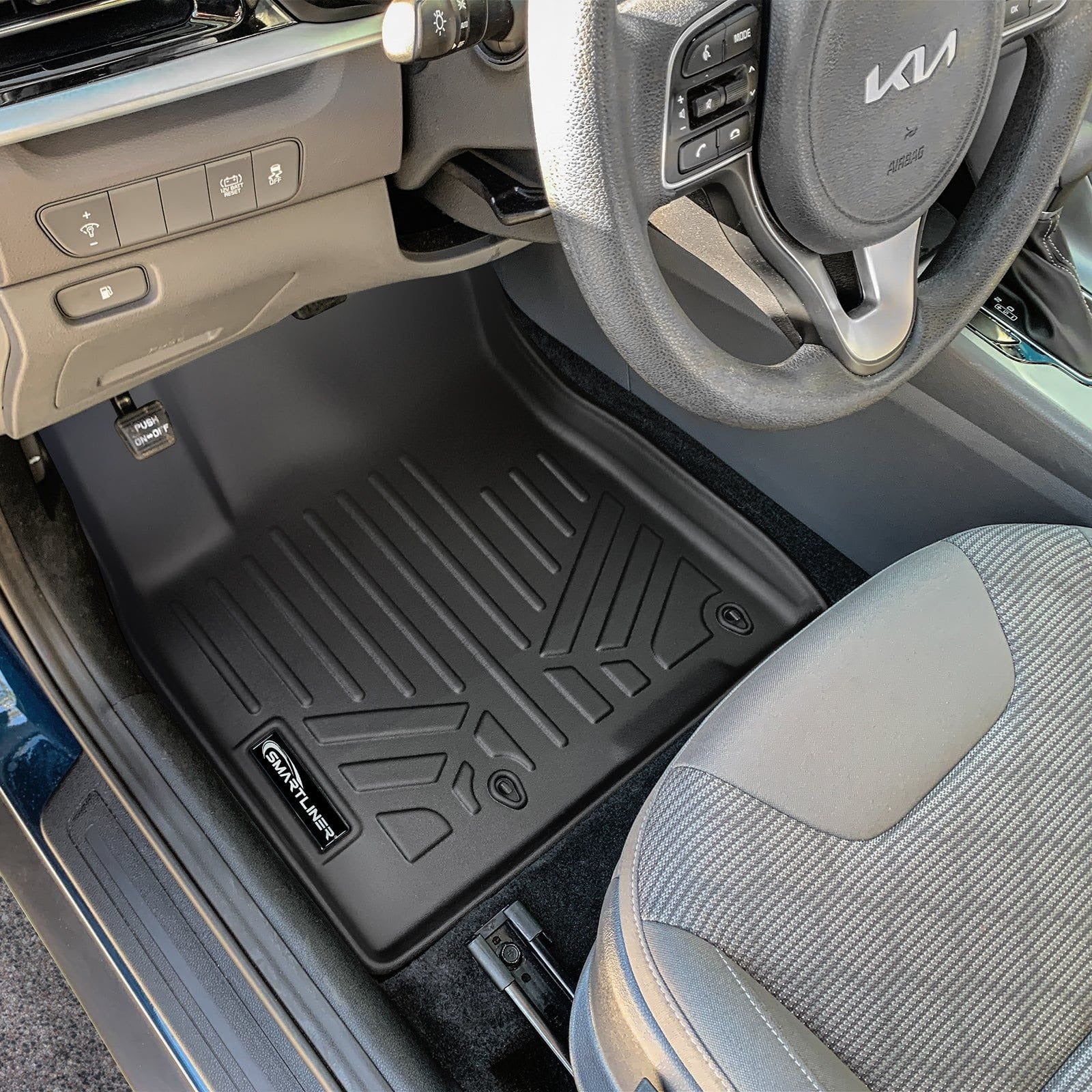 SMARTLINER Floor Liners for 2017-2021 Kia Niro (No Plug-in Hybrid)