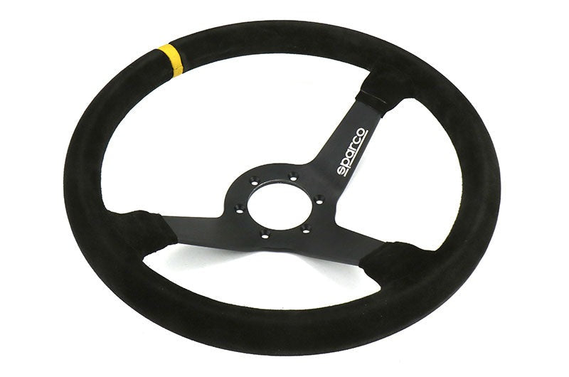 Sparco R 345 Black Suede Steering Wheel - Universal