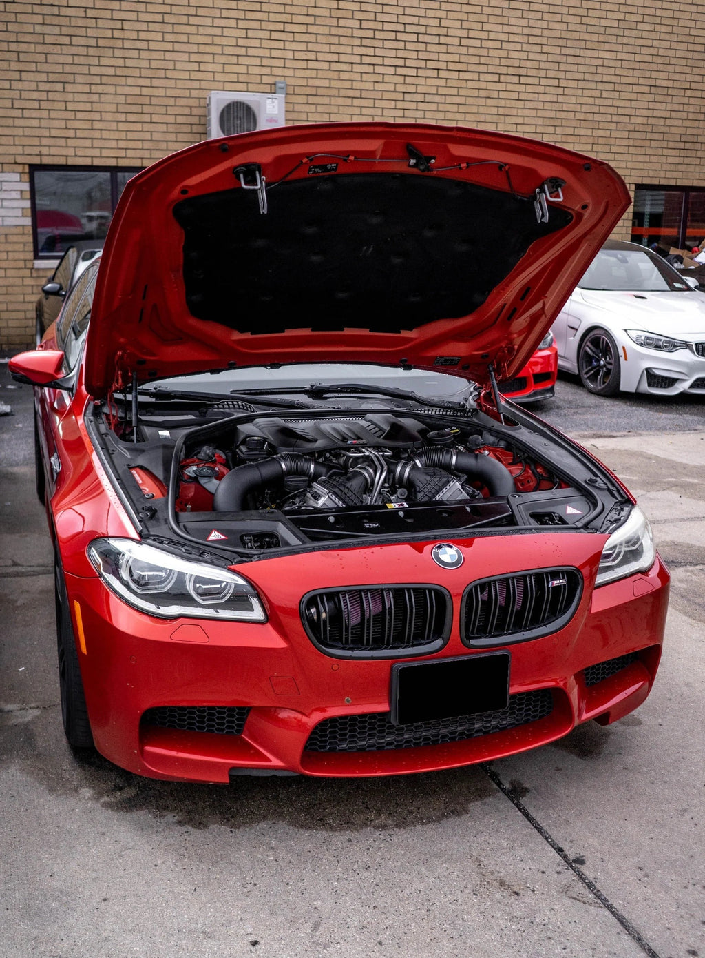 BMW F series M5 / M6 Front Mount Intakes