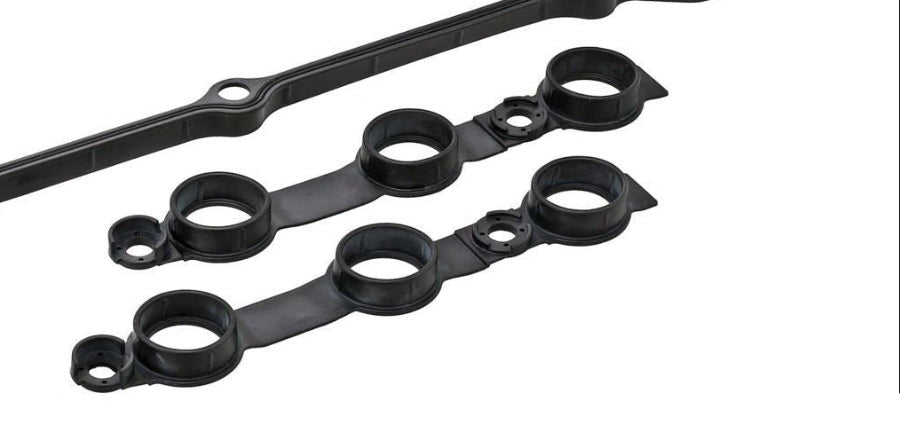 BMW E46 3-Series Engine Valve Cover Gasket Kit Pro OEM 11129070990 or 11120030496