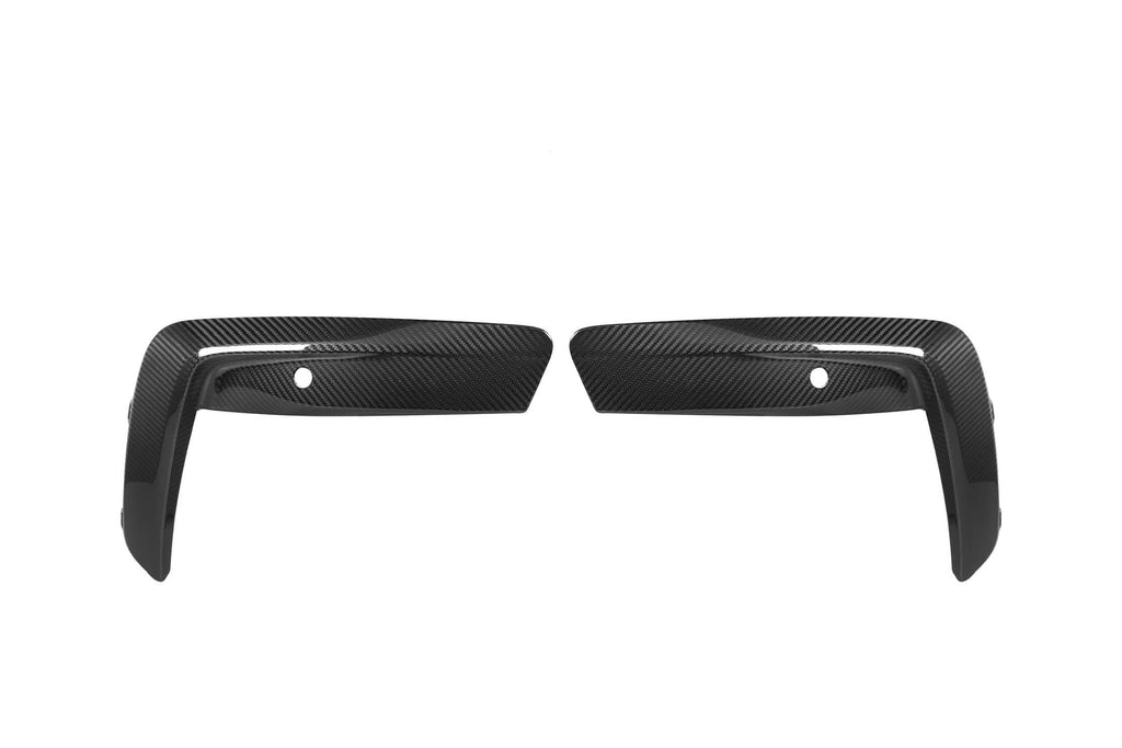 M8 F91 OEM Style Dry Carbon Fiber Front Bumper Trim