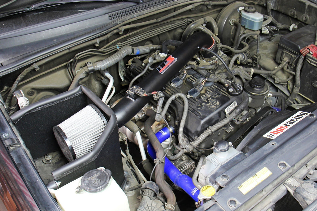 HPS Shortram Air Intake Kit 2005-2015 Toyota Tacoma Pickup 2.7L, Includes Heat Shield, 827-169