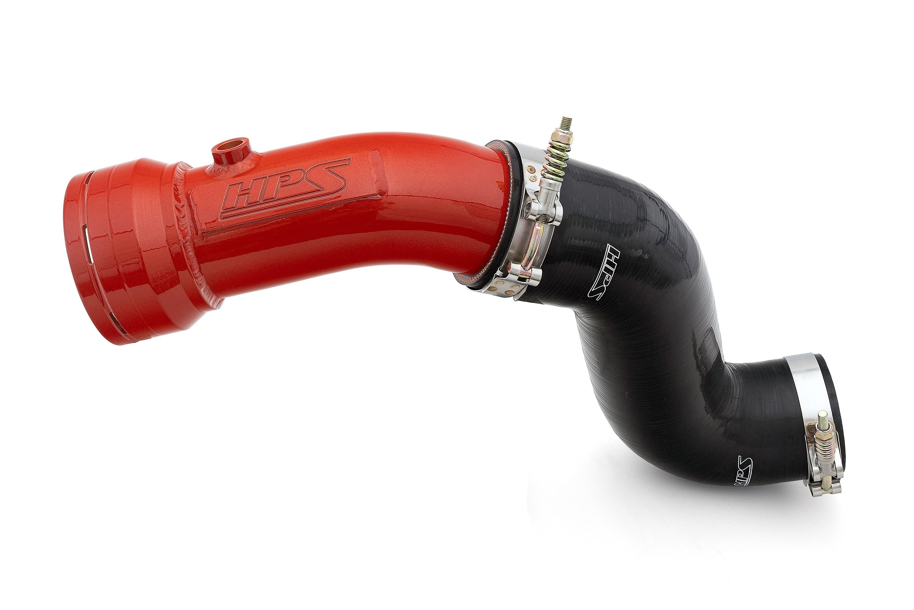 HPS Cold Side Charge Pipe with CAC Hose Intercooler Boot, 2017-2023 Ford F550 Superduty Powerstroke 6.7L Diesel Turbo, 17-155