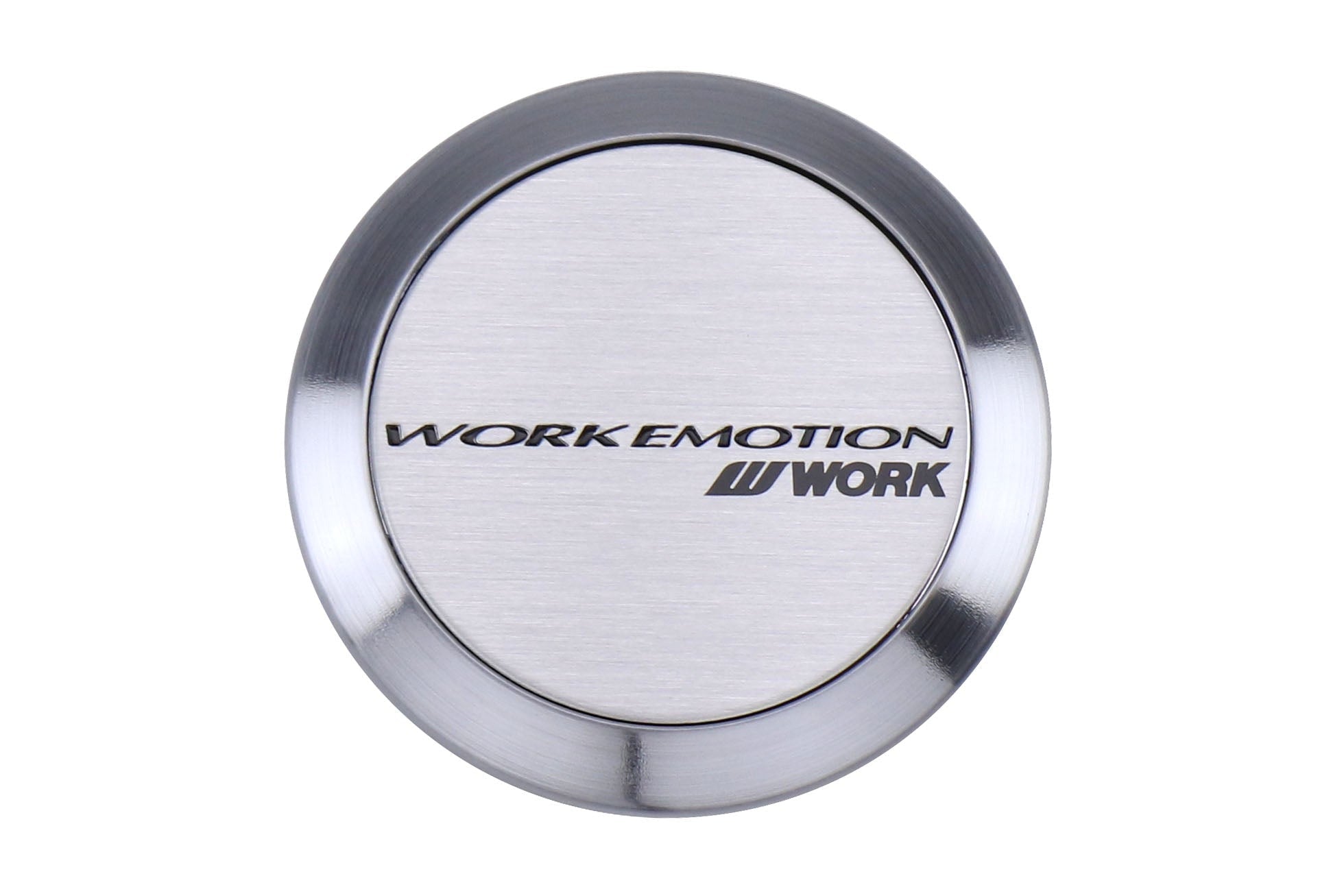 Work Wheels Emotion Center Cap Silver Flat Type - Set of 4