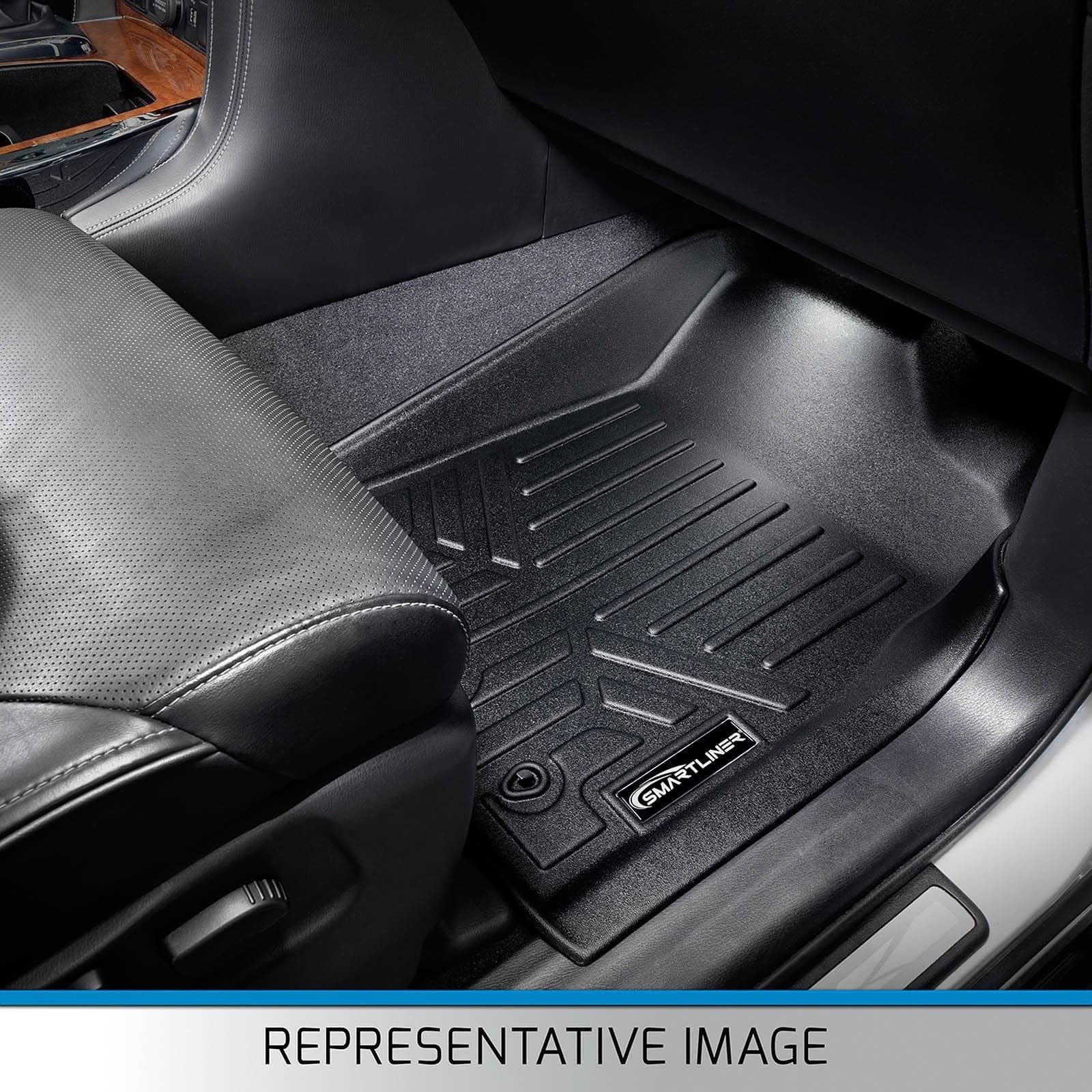SMARTLINER Floor Liners for Double Cab 2019 Chevy Silverado 1500 LD (OTH)