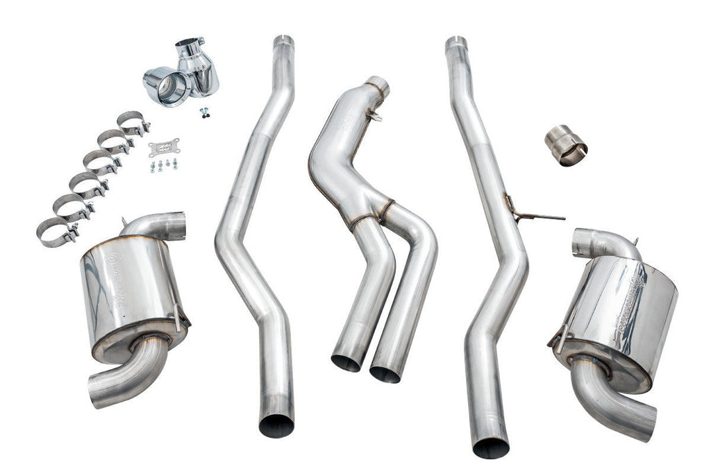 AWE Non-Resonated Touring Edition Exhaust - 2020-2024 Toyota GR Supra