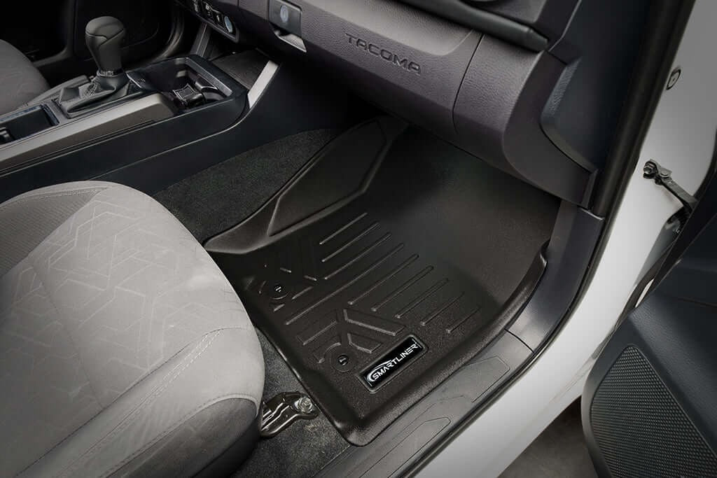 SmartCoverageTM Floor Liners For 2018-2023 Toyota Tacoma Double Cab (Automatic Transmission)