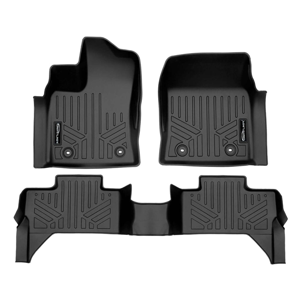 SMARTLINER Floor Liners for 2022-2026 Toyota Tundra (Extended Cab/ Double Cab) with Underseat Storage
