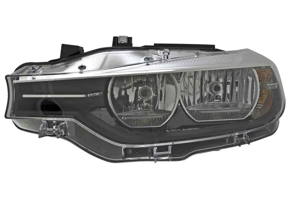 BMW F30 3-Series Halogen Headlight OEM 63117365599 or 63117365600 (2016-2018)