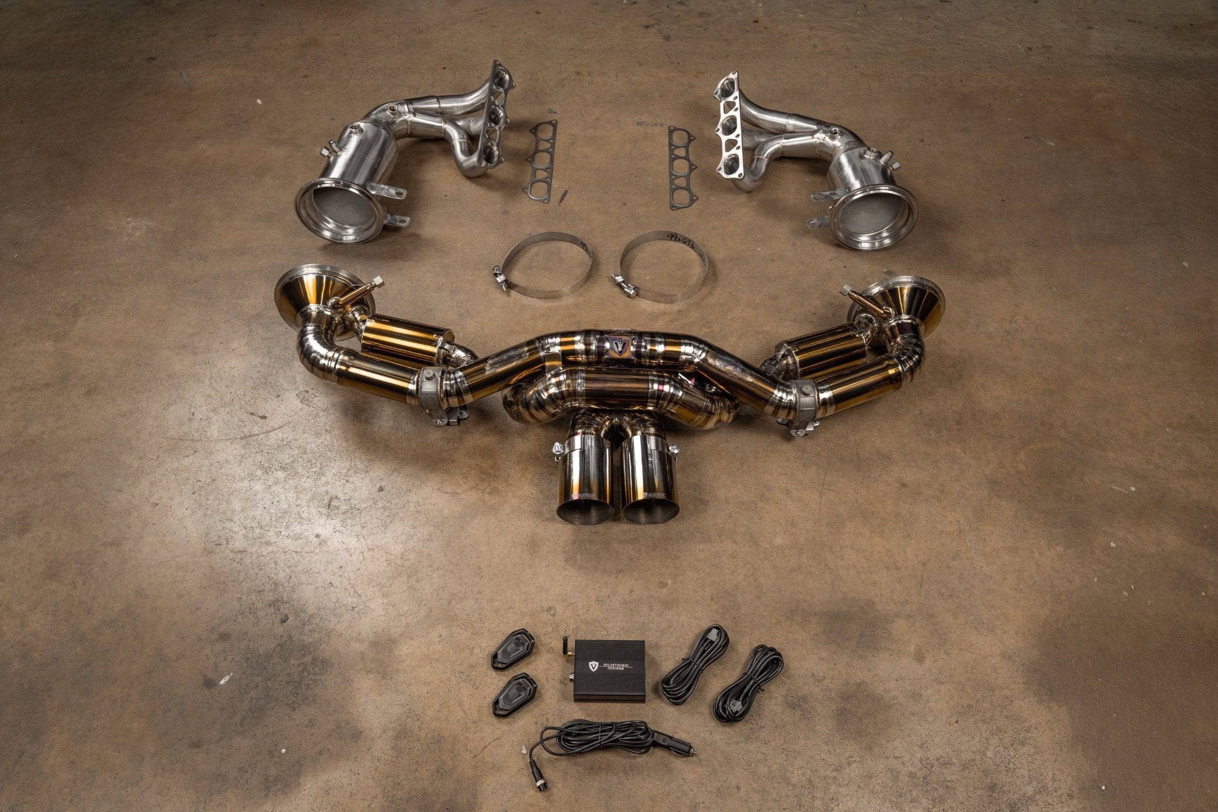 Valvetronic Valved Sport Exhaust System for Porsche 992 GT3/RS