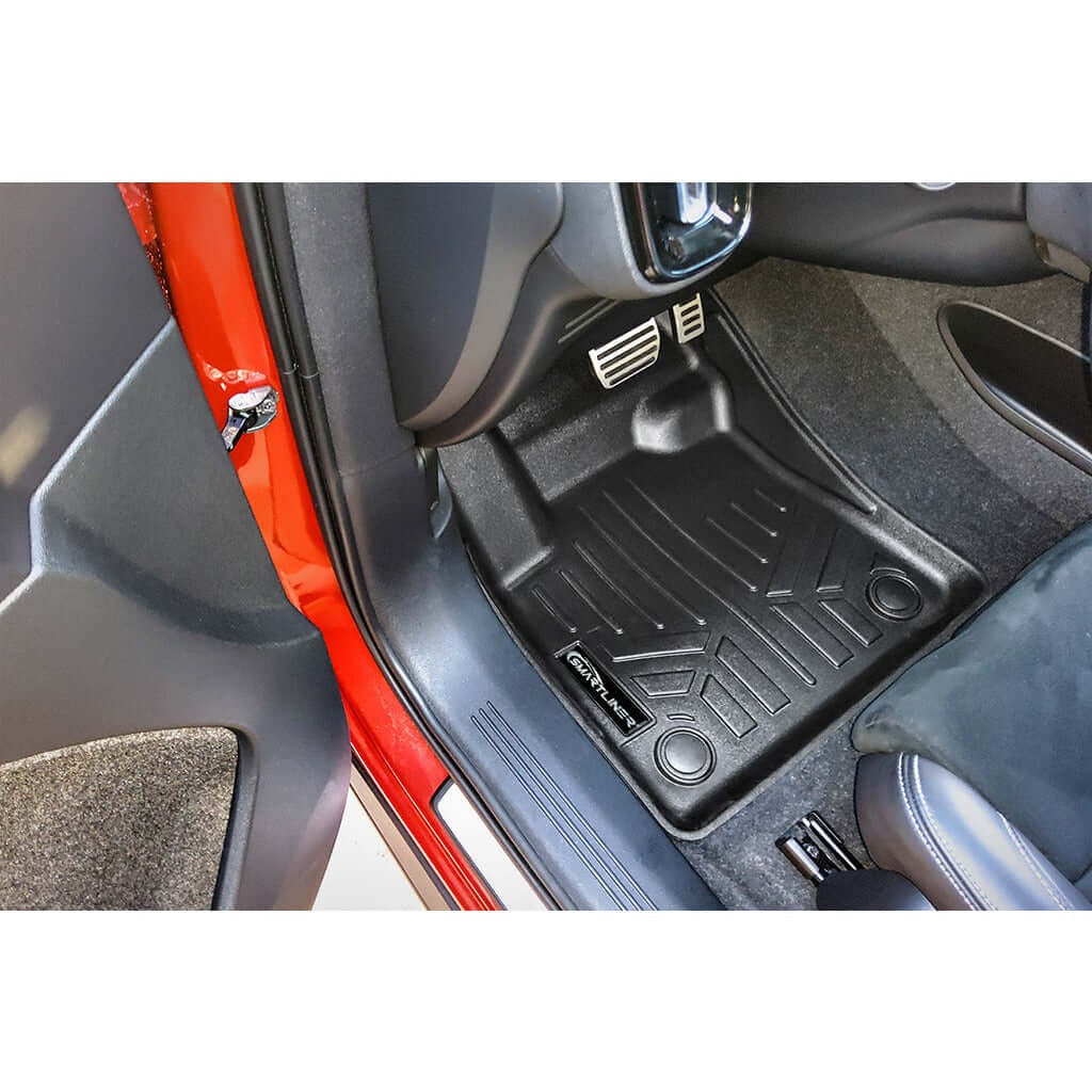 SMARTLINER Custom Fit Floor Liners For 2021-2024 Volvo XC40 Recharge|EX40 2025-2026