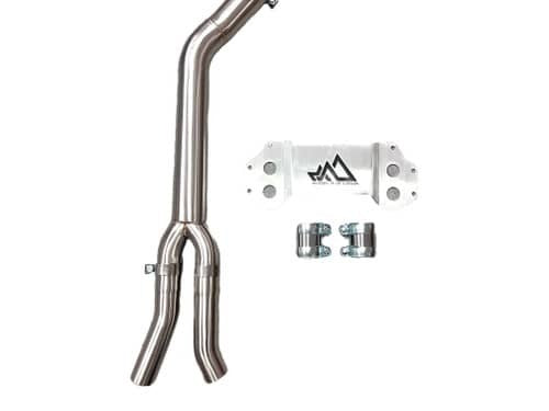 MAD BMW G8x M3 M4 Single Midpipe (Brace Included)